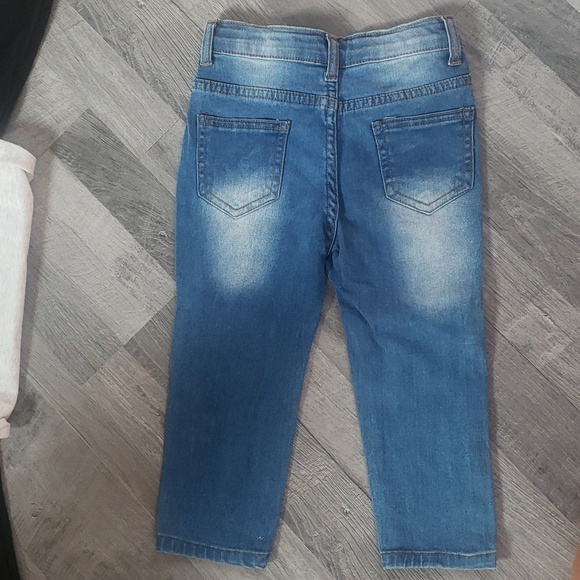 St Patty's day Jeans And Shirt set 3t Nwot - Picture 6 of 6